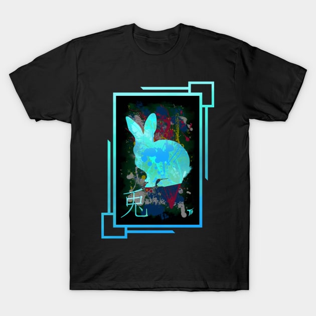 Year of the Rabbit T-Shirt by The Midblackcat Shop